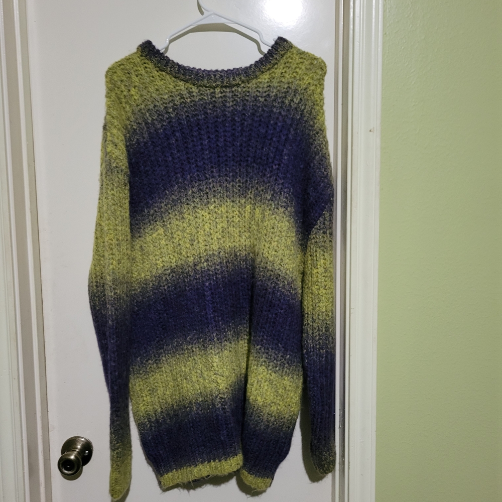 Zara Multicolor Textured Sweater